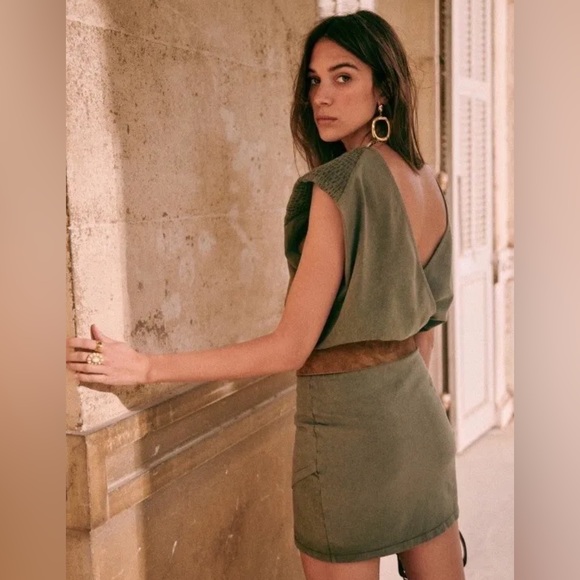 NWT Sezane Ellen Dress - Picture 3 of 7